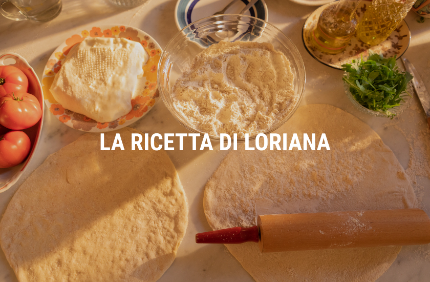 Gli ingredienti della Piadina Loriana