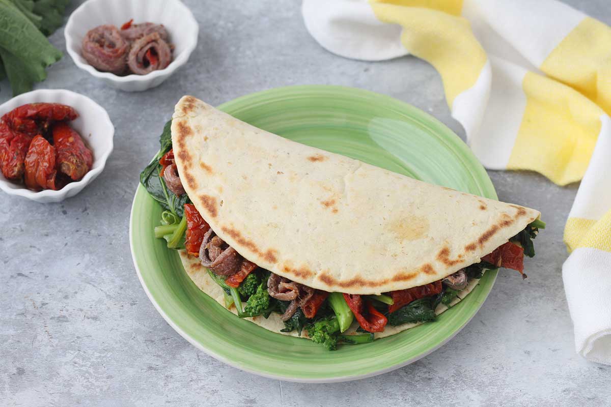 Piadina Legumi Piadina Legumi