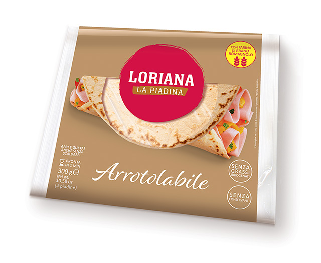 Piadina Loriana - Arrotolabile Piadina Loriana - Arrotolabile