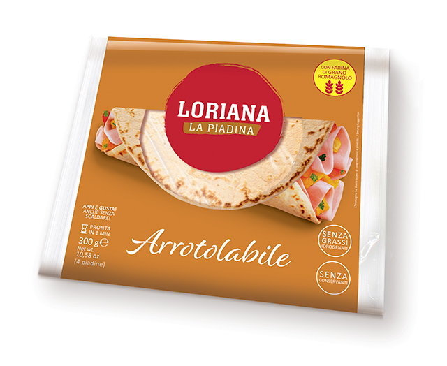 Piadina Loriana - Arrotolabile