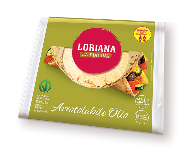 Piadina Loriana - Arrotolabile with Oil Piadina Loriana - Arrotolabile with Oil
