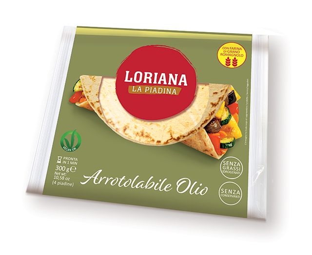 Piadina Loriana - Arrotolabile with Oil