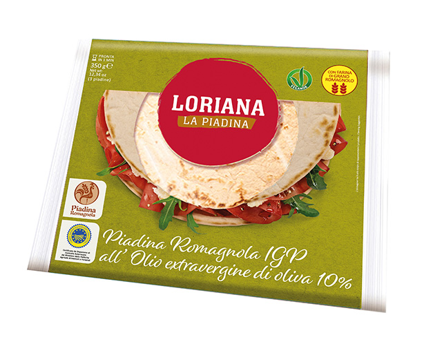 Piadina Loriana - Romagnola IGP all’Olio Evo