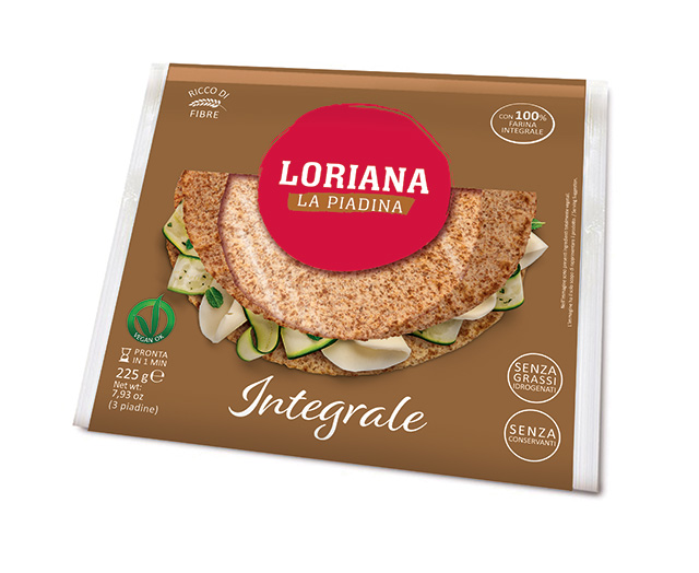 iNaturale Bio le Piadine Piadina Sfogliata Integrale 3 piadine 300 g