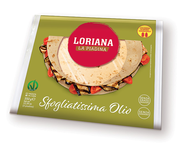 Piadina Loriana - Sfogliatissima with Oil Piadina Loriana - Sfogliatissima with Oil