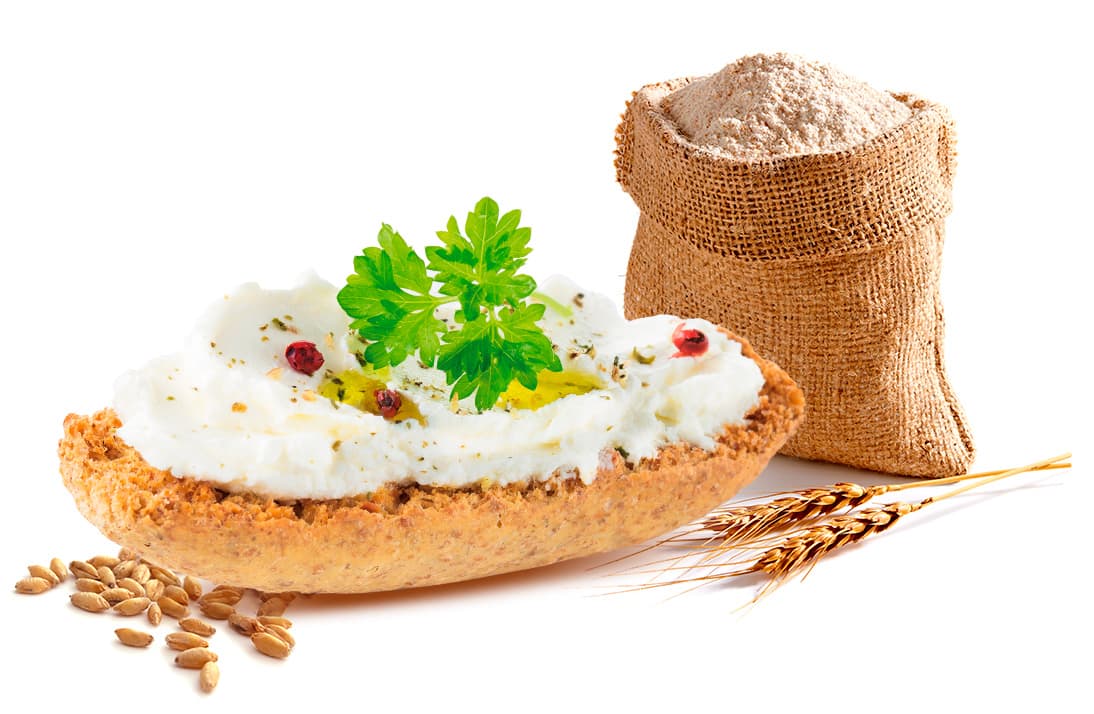 Piadina Loriana Snack - Whole Wheat Crostini Piadina Loriana Snack - Whole Wheat Crostini